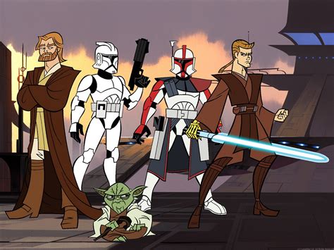 watch star wars clone wars animated series 2003|matt lucas.